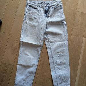 Mango Mom Light Blue Jeans